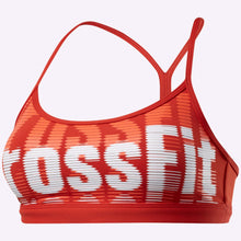 Load image into Gallery viewer, Reebok - Women's CrossFit Medium-Impact Skinny Bra - LEGACY RED