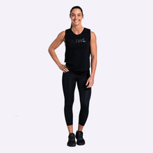 Load image into Gallery viewer, TWL - Everyday Ladies Muscle Tank - BLACK/BLACK