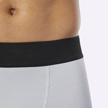 Load image into Gallery viewer, Reebok - Men's MyoKnit 3/4 Tights - Light Grey Heather/Cool Shadow