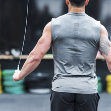 Load image into Gallery viewer, The Brave - Men's Active Muscle Tank - Light Grey