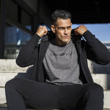 Load image into Gallery viewer, The Brave - Men's Waverider Muscle Tank - Charcoal/Black