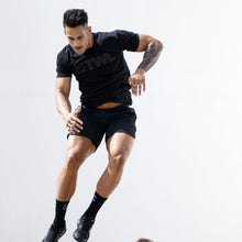 Load image into Gallery viewer, The WOD Life - Men's Classics Flux T-Shirt - Black/Black