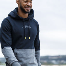 Load image into Gallery viewer, The WOD Life - Outrider Overhead Hoodie - BLACK/CHARCOAL MARL