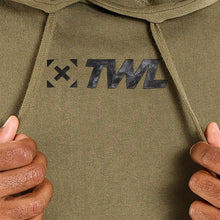Load image into Gallery viewer, The WOD Life - Outrider Overhead Hoodie - KHAKI/BLACK