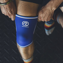 Load image into Gallery viewer, Rehband RX Original Knee Sleeve - 7mm - Blue - SINGLE