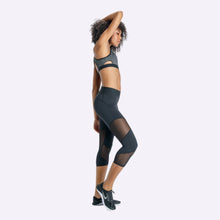 Load image into Gallery viewer, Nike Swoosh Champs - Women's Medium Support Sports Bra - Black/White