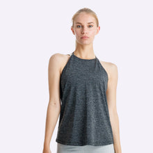 Load image into Gallery viewer, The Brave - Women's Suspend Singlet - Black Marle