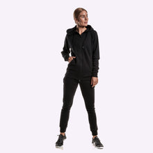 Load image into Gallery viewer, The Brave - Unisex Zip Through Hoodie - Black