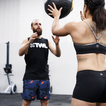 Load image into Gallery viewer, The WOD Life - Women's Swift Bra - Charcoal/Black
