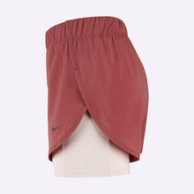 Load image into Gallery viewer, Nike - Flex Women's 2-in-1 Training Shorts - Cedar/Echo Pink/Black
