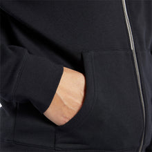 Load image into Gallery viewer, Reebok - Women's Training Essentials Full-Zip Hoodie - BLACK
