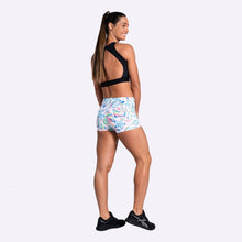 Load image into Gallery viewer, FLEO - High Rise Original Women's Shorts - 2.5inch - Rainbow Leaf
