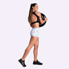 Load image into Gallery viewer, FLEO - High Rise Original Women's Shorts - 2.5inch - Rainbow Leaf
