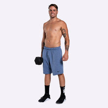 Load image into Gallery viewer, Nike - Yoga Dri-FIT Men's Shorts - DEEP ROYAL BLUE/HEATHER/BLACK

