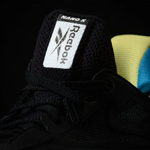 Load image into Gallery viewer, Reebok - Nano X - Men's - BLACK/HORIZON BLUE/CHARTREUSE
