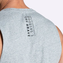 Load image into Gallery viewer, The Brave - Unisex Signature Tank - Light Grey Marl
