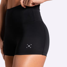 Load image into Gallery viewer, TWL - WOMENS HIGH WAISTED ETHEREAL SHORTS - BLACK
