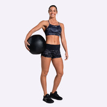 Load image into Gallery viewer, TWL - Women's Motion Shorts - CAMO/BLACK
