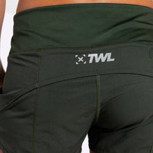 Load image into Gallery viewer, TWL - Women's Motion Shorts - DARK KHAKI
