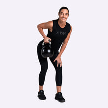 Load image into Gallery viewer, TWL - Everyday Ladies Muscle Tank - BLACK/BLACK
