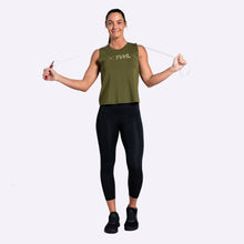 Load image into Gallery viewer, TWL - Everyday Ladies Muscle Tank - DARK OLIVE
