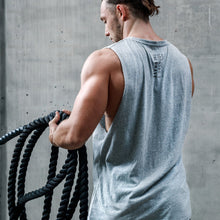 Load image into Gallery viewer, The Brave - Unisex Signature Tank - Light Grey Marl
