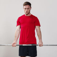 Load image into Gallery viewer, Nike Breathe - Men's Training Top - University Red/Gym Red/Black
