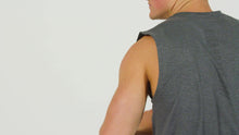 Load image into Gallery viewer, The Brave - Men's Active Muscle Tank - Light Grey
