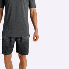 Load image into Gallery viewer, The Brave - Men's Techfit T-Shirt - Charcoal Marle
