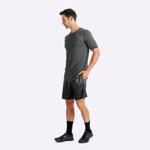 Load image into Gallery viewer, The Brave - Men's Techfit T-Shirt - Charcoal Marle
