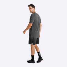 Load image into Gallery viewer, The Brave - Men's Techfit T-Shirt - Charcoal Marle
