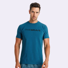 Load image into Gallery viewer, The Brave - Men's Waverider T-Shirt - Legion Blue/Black
