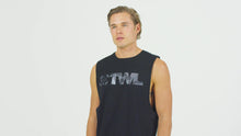 Load image into Gallery viewer, The WOD Life - Men's Classics Gunship Muscle Tank - Black/Camo
