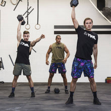 Load image into Gallery viewer, The WOD Life - Men's Classics Gunship Muscle Tank - Black/White
