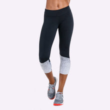 Load image into Gallery viewer, Reebok - Women's CrossFit Lux Fade 3/4 Tights - Black
