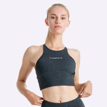 Load image into Gallery viewer, The Brave - Women's Elevate Crop Top - Black Marle
