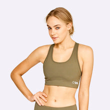 Load image into Gallery viewer, The Brave - Women's Core Bra - Dark Olive
