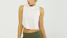 Load image into Gallery viewer, The Brave - Women's Cropped Tank - Stone
