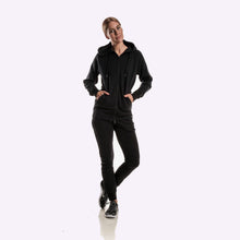 Load image into Gallery viewer, The Brave - Unisex Zip Through Hoodie - Black

