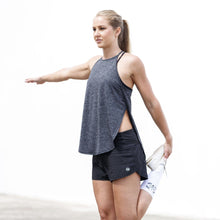 Load image into Gallery viewer, The WOD Life - Women's Featherweave Singlet - Charcoal Marle
