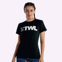 Load image into Gallery viewer, The WOD Life - Women's Classics Flux T-Shirt -  Black/White
