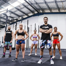 Load image into Gallery viewer, The WOD Life - Women's Balance Shorts - Beacon
