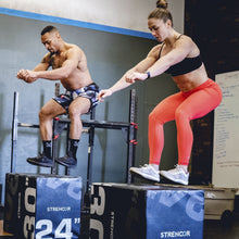 Load image into Gallery viewer, The WOD Life - Women's Balance Tights - Poppy Red
