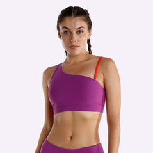 Load image into Gallery viewer, The WOD Life - Women's Holster Crop - Ultra Violet/Poppy Red
