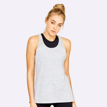 Load image into Gallery viewer, The WOD Life - Women's Streamline Singlet - Light Grey Marl
