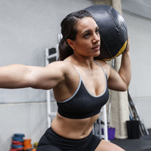 Load image into Gallery viewer, The WOD Life - Women's Swift Bra - Charcoal/Black

