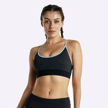 Load image into Gallery viewer, The WOD Life - Women's Swift Bra - Charcoal/Black
