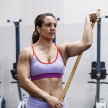 Load image into Gallery viewer, The WOD Life - Women's Swift Bra - Lavender/Red/Violet
