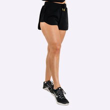 Load image into Gallery viewer, The WOD Life - Women's Wanderer Track Shorts - BLACK
