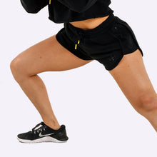 Load image into Gallery viewer, The WOD Life - Women's Wanderer Track Shorts - BLACK
